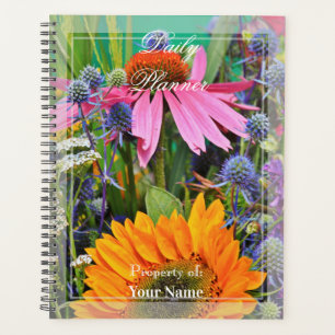 Daily Planner with Wildflowers - HAMbWG