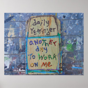 daily reminder poster