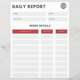 Daily report