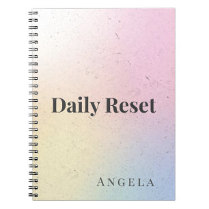 Daily Reset Journal Notebook