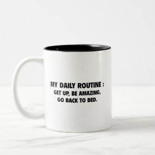 Daily Routine Coffee Mug