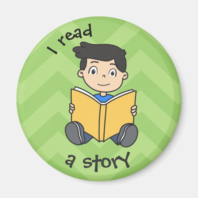 Daily Routine for Kids - Boy Magnet (Front)