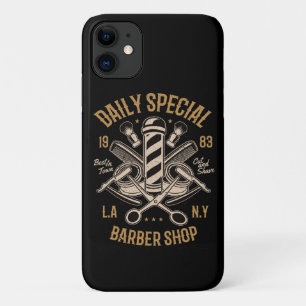 Daily Special Barber Shop Cut And Shave Case-Mate iPhone Case