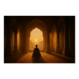 Daily Spiritual Routine Poster