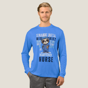 Daily Story Night Shift Psychiatric-Mental Health Tri-Blend Shirt