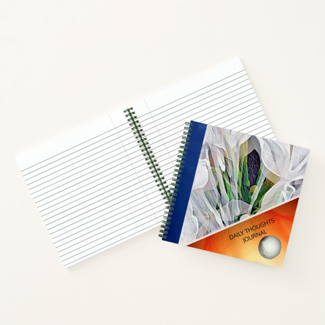 DAILY THOUGHTS-2 Journal Spiral Notebook. (Inside)