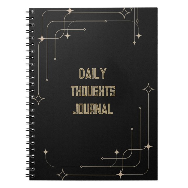Daily Thoughts Journal (Front)