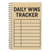 Daily Wins Tracker – Minimalist Productivity Journ