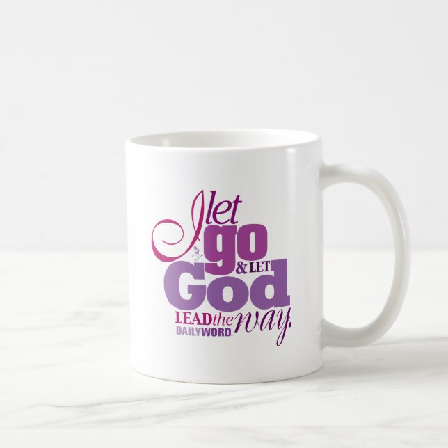 DAILY WORD® "Let Go, Let God" Mug (Right)