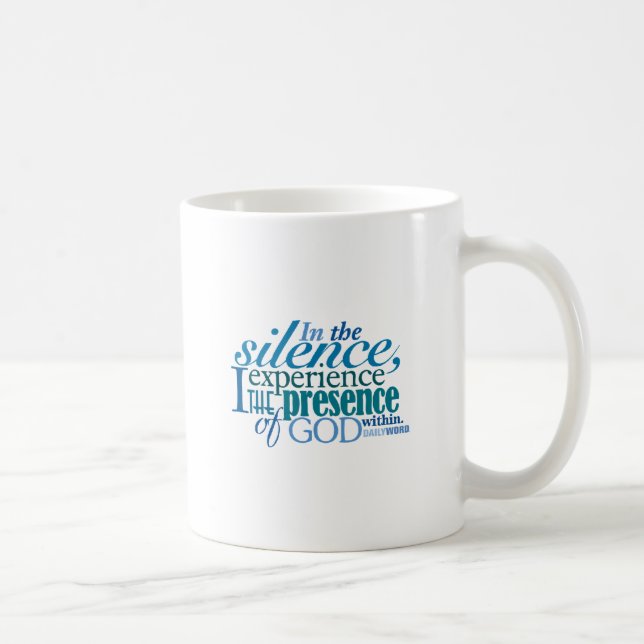 DAILY WORD® "Silence" Mug (Right)