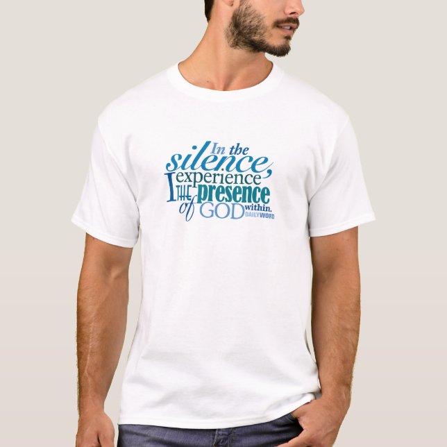 DAILY WORD® "Silence" T-Shirt (Front)