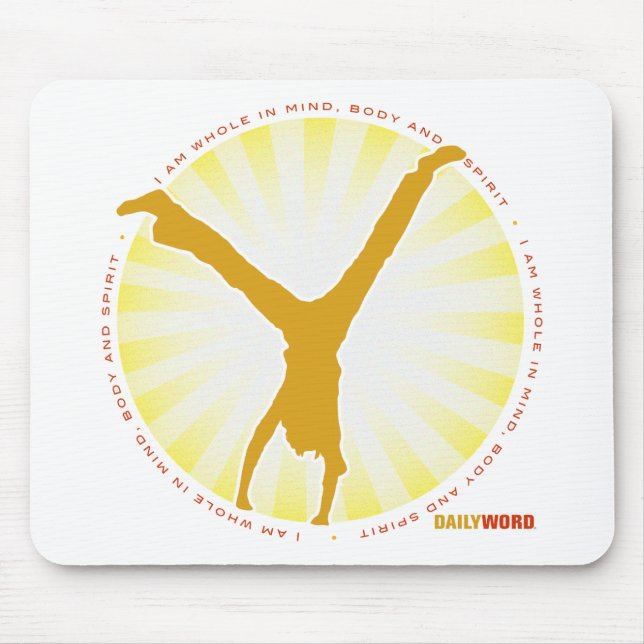 DAILY WORD® "Wholeness" Mousepad (Front)