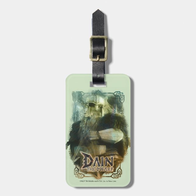 DAIN THE DWARF™ LUGGAGE TAG (Front Vertical)