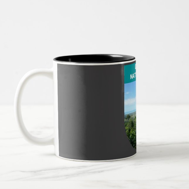 Daintree National Park - Australia  Two-Tone Coffee Mug (Left)
