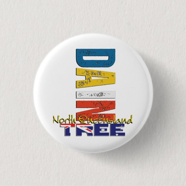 Daintree Rainforest 3 Cm Round Badge (Front)