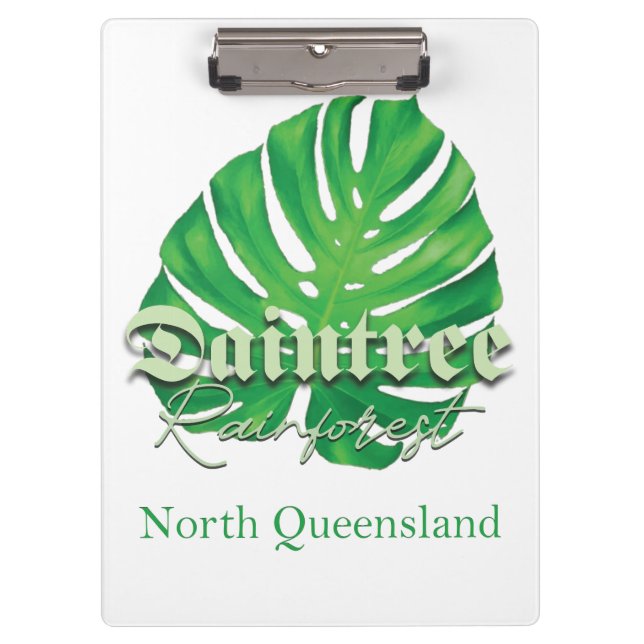 Daintree Rainforest Clipboard (Front)