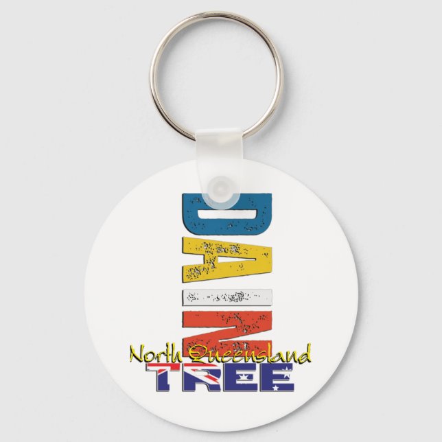 Daintree Rainforest Key Ring (Front)