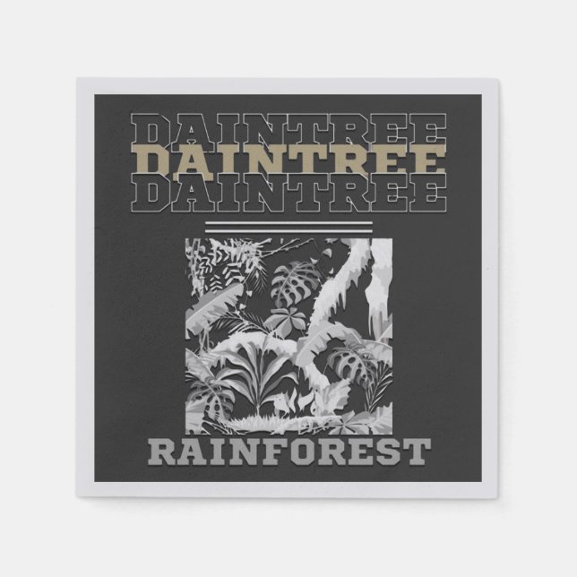 Daintree Rainforest Napkin (Front)