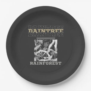 Daintree Rainforest Paper Plate