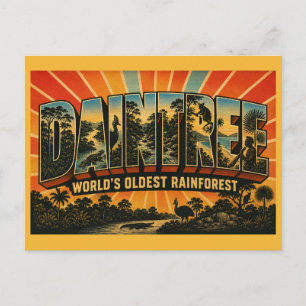 Daintree Rainforest Queensland Oldest Tropical Postcard
