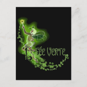 Dainty Absinthe La Fee Verte I Postcard