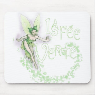 Dainty Absinthe La Fee Verte III Mouse Pad