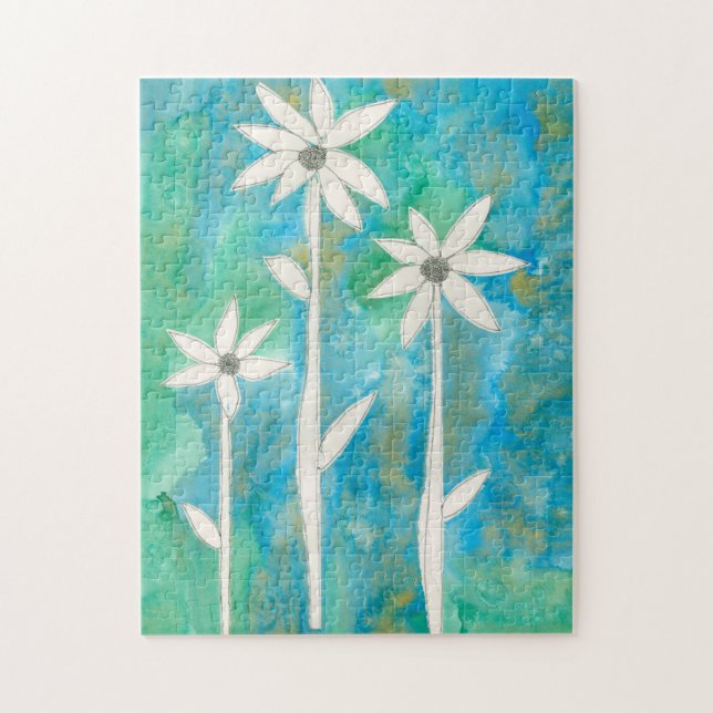 Dainty Daisies I Jigsaw Puzzle (Vertical)