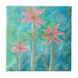 Dainty Daisies III Tile<br><div class="desc">Floral</div>