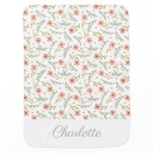Dainty Ditsy Watercolor Floral Pastel Pattern