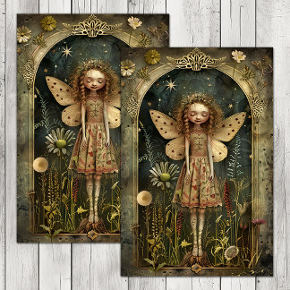 DAINTY FOREST FAIRY DECOUPAGE TISSUE PAPER