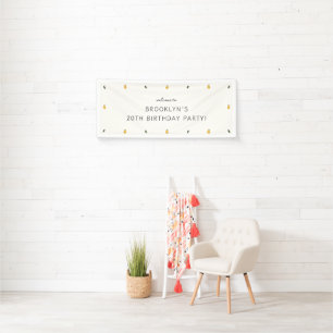 Dainty Lemon Party Banner