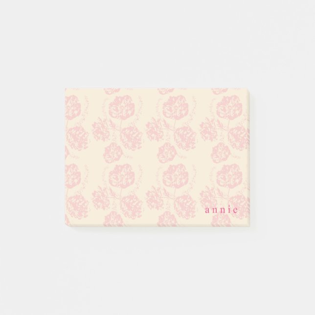 Dainty Vintage Floral, Post-it Notes (Front)