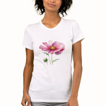 Dainty  Watercolor Floral T-shirt