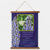 Dainty White Butterfly Moth Irish Blessing