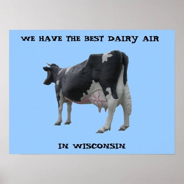 Dairy Air Poster customisable (Front)