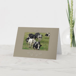 Dairy Cattle Card