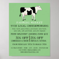 Dairy Cow, Cheesemonger Advertising