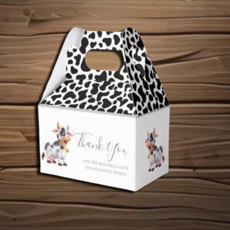 Dairy Cow patterns Favour Box