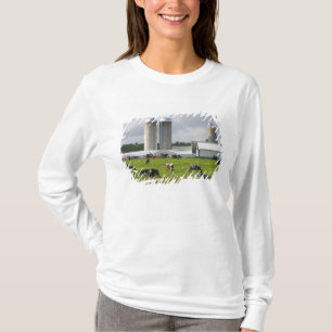 Dairy cows and farm near Taylor County T-Shirt