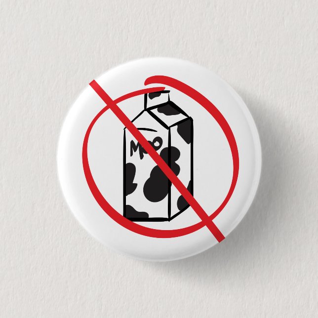 Dairy Free - Allergy/Intolerance 3 Cm Round Badge (Front)