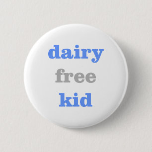 dairy free milk allergy button for kids baby boy