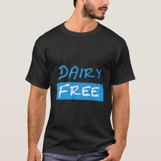 Dairy Free No Milk Distressed T-Shirt