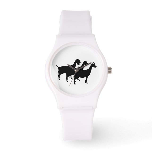 Dairy Goat Silhouette Watch (Front)