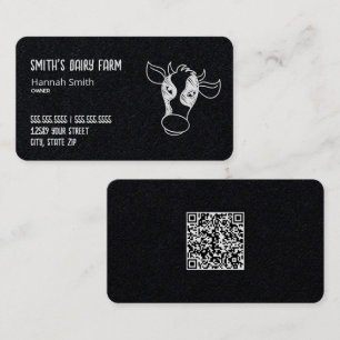 Dairy Milk Custom QR Business Card