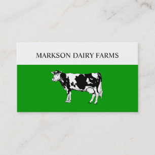 Dairy Products Business Cards