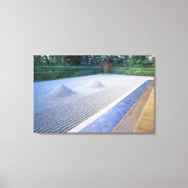 Daisen-in Temple Garden, Daitokuji, Kyoto, Japan Canvas Print (Front)