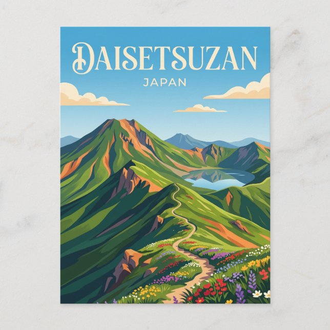 Daisetsuzan National Park Japan Postcard (Front)