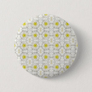 Daisies 6 Cm Round Badge