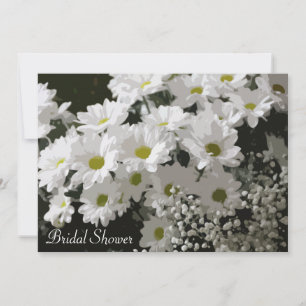 Daisies and Baby's Breath Invitation