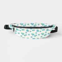 Daisies and Dots - Turquoise and Yellow 